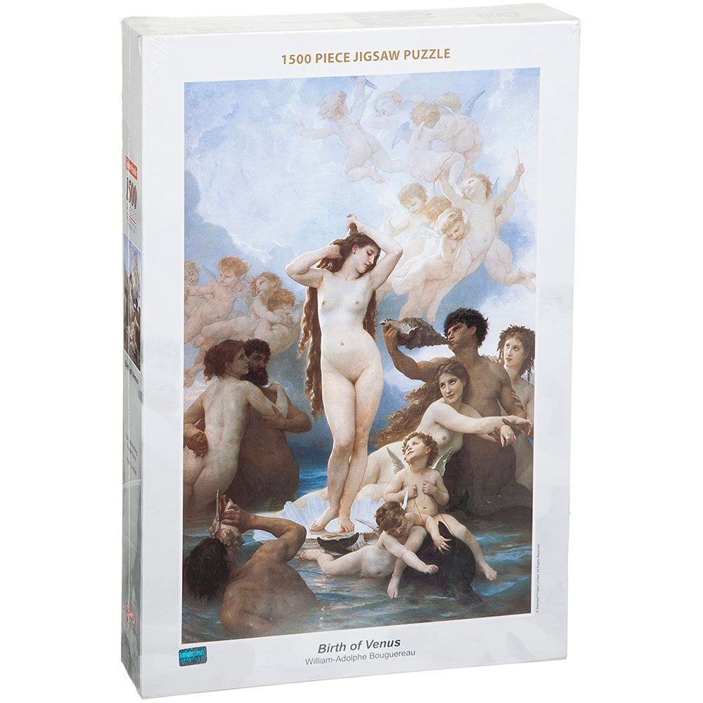 TOMAX PUZZLE 1500 PIEZAS BIRTH OF VENUS (WILLIAM-ADOLPHE BOUGUEREAU) TOMAX PUZZLE 1500 PIEZAS BIRTH OF VENUS (WILLIAM-ADOLPHE BOUGUEREAU)